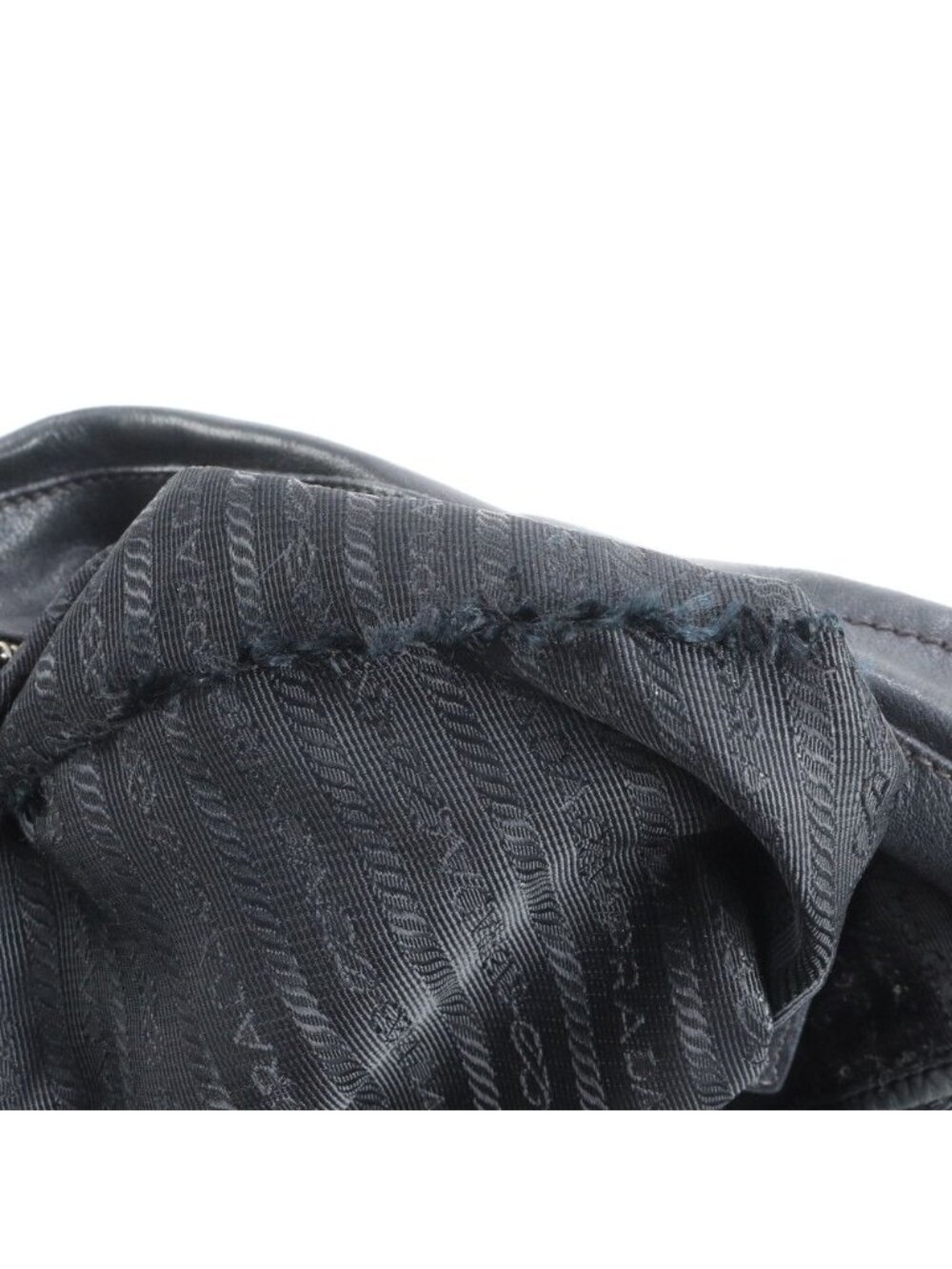 ★SOLD★ Prada Leather 2-Way Business Crossbody Document Briefcase Tote Commuting - Picture 9 of 11